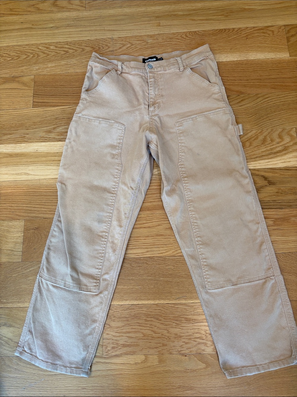 RSQ Straight Leg Carpenter Jeans - Cream